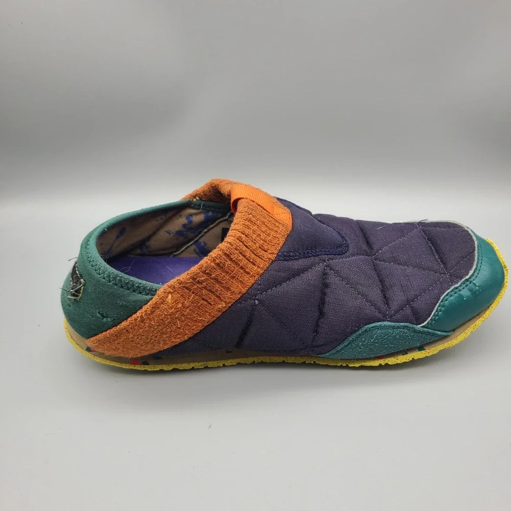 Teva Purple Green Orange Slip-On Loafers
